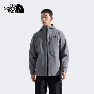 The north face men's jacket down liner three-in-one outdoor waterproof and warm 83sl gray/rpi xl