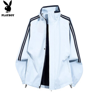 Playboy (playboy) jacket men's flight jacket men's autumn and winter casual high-end men's clothing american high-end handsome clothes