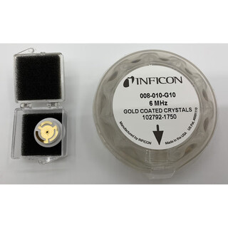 Crystal oscillator inficon crystal oscillator inficon optical coating crystal 008-010-g10/10 pieces