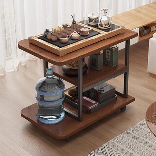Boundary line side table coffee table small apartment sofa side table movable tea table living room multi-functional storage corner table tea table tea table
