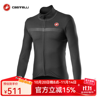 Castelli scorpion men's new lightweight racing hydrophobic warm waterproof cycling jacket 4520511 030 dark gray xl