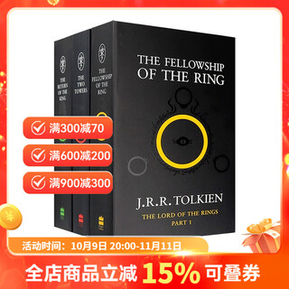 The lord of the rings trilogy the lord of the rings english original fantasy literary novel classic movie original novel imported original book tolkien j. r. r. tolkien