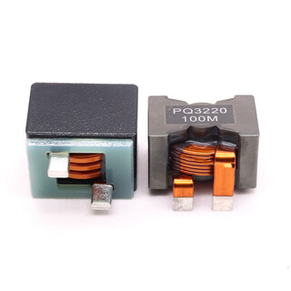 Hanshi hengye high current power inductor flat copper wire magnetic rod 10uh-30a-pq2615/5 pcs
