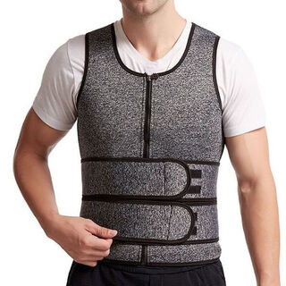 Universal waist protection artifact, winter warm double waist waist vest, abdominal control, lumbar spine protection, men's double belt body shaping, s recommendation 9, successful men's thickened gray, s recommendation 90-105 jin jin is equal to 0.5 kg