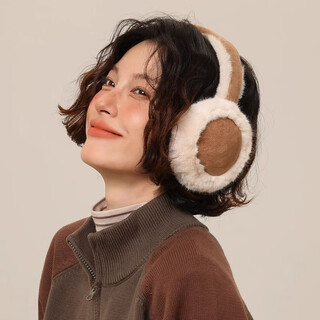 Beco cotton warm earmuffs women's winter ear warmth men's winter ear protectors plush ear bags ear muffs cycling ear protectors ear covers ear caps ug suede-khaki