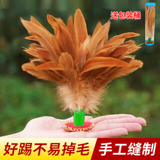 Duweck handmade feather shuttlecock for children and primary school students to play shuttlecock for sports special adult fitness shuttlecock single pack