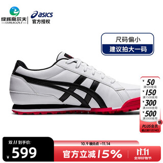 Asics golf shoes women's gel-preshot classic3 series women's golf sports shoes 1113a009-103 white/black 35 (225mm)