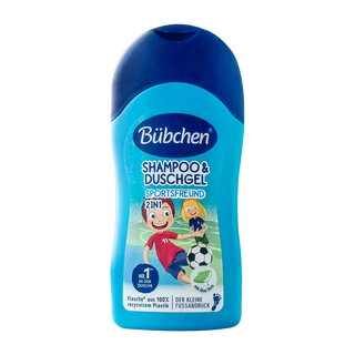 German bubchen shampoo and shower gel two-in-one baby 50ml convenient sports boy