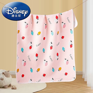 Disney washable cotton changing mat for newborn baby children autumn and winter four seasons leak-proof sheets waterproof and breathable non-disposable class a pure cotton strawberry party 50*70cm 1 piece