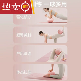 Tiannan brothers (tnbrothers) yoga ball octopus yoga ball adult special pelvic floor muscle training artifact pilates octopus postpartum repair soft mist pink cherry (thickened ball wall/high-strength bearing) diameter 25cm