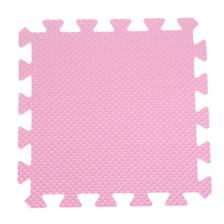 Children's floor mat foam tatami floor mat bedroom crawling sponge mat splicing plastic room floor mat puzzle with a minimum order of ten pieces, pink 29*29cm (single piece price)