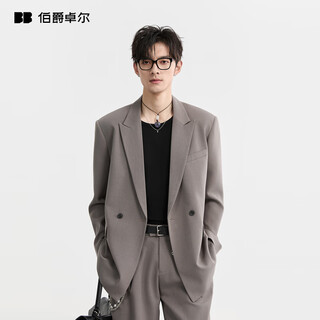 Earl zall tencel wool high-quality spring and autumn loose business commuting casual suit single jacket engagement suit thin section