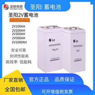 圣阳蓄电池GFMD-100C/200C/300C固定型阀控密封式铅酸免维护 直流屏 GFMD-1000C(2V1000AH/100hr）