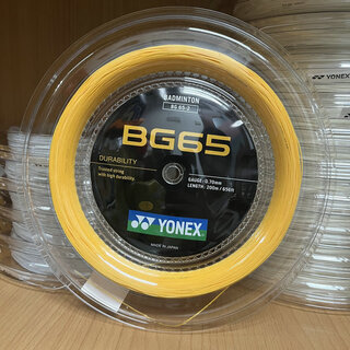 尤尼克斯（YONEX）尤尼克斯线BG65 BG66UM BG80 BG95  80P 63 JP 大盘线 SP_BG65-200米_桔色_新包装