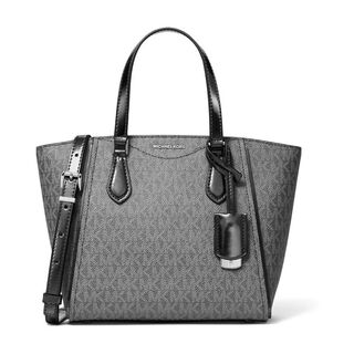 Michael korstaryn luxury fashion brand mk women's bag handbag fashionable and versatile 25 autumn and winter new tote bag for girlfriend black black one size