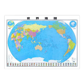 Hd 2025 new china map and world map for students only middle school and high school geography learning 1 political region version world map front lamination no specifications