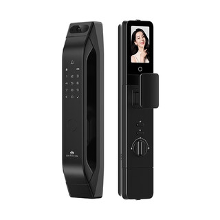 Desman visual cat-eye large screen smart door lock fingerprint recognition electronic password lock dasheng q5mpro (standard version)