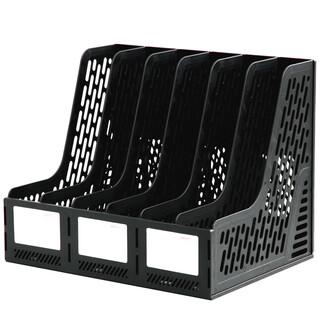 得力(deli) 9839 六联文件框 挂劳架 (计价单位：个) 黑色