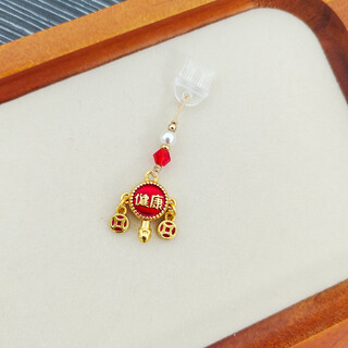 Mobile phone dust plug pendant sand gold cartoon pendant apple 17typec universal charging port plug gift for best friend rattle - safe and healthy apple 4-14 choose this