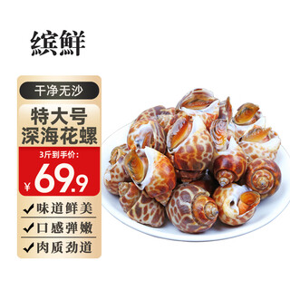 Colorful fresh fresh conch extra large seafood aquatic fresh fresh frozen dongfeng snail extra large conch shellfish no sand extra large 1500g (25-45 pieces/jin jin is equal to 0.5 kg) net