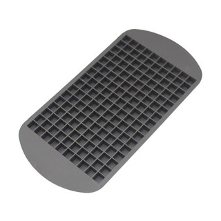 Sailoto small silicone efficient ice tray quick freezing fast ice cube mold ice cube mold small particle mold black
