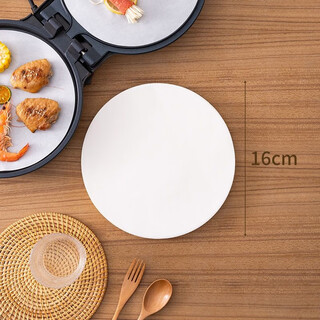 Sailoto baking paper high temperature resistant barbecue oil-absorbing paper round silicone paper barbecue electric cake pan air fryer pad paper not 500 30cm diameter round