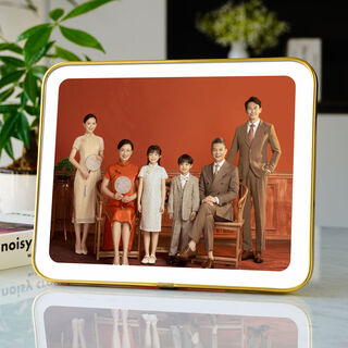 Yusenyi wedding photos crystal setting table family photos washed photos made into photo frames custom washed photos printed photo album hanging 1 blank 0 inch thickened 40*50m wall hanging