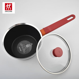 Zwilling german zwilling now plus series non-stick pan set wok frying pan milk pot food supplement pot household simple 18cm milk pot box