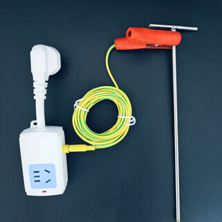 New energy vehicle grounding treasure 10a to 16a real ground socket nuomi conversion external ground charging strip socket 10a plug to 10a socket 5 meters ground wire