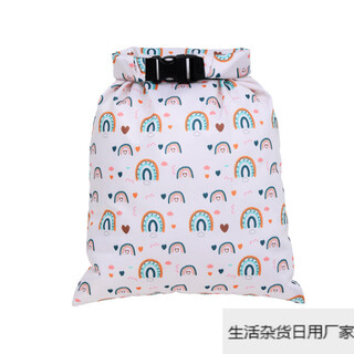 Buckle waterproof diaper storage bag ins style travel handbag st-01 27.5*40cm