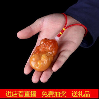 Jade handle pieces, double pixiu treasure hand pieces, jade men's ornaments, stationery, hand toy pieces, original lucky pixiu handle pieces + lanyard