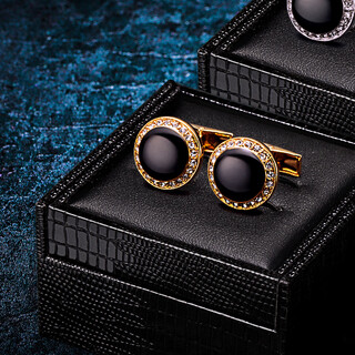 Kflk french cufflinks shirt sleeve nails business casual men's birthday gift shirt buttons enamel metal cuff buttons k073