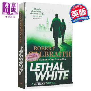 神探斯特莱克4 致命的白色 英文原版 Lethal White Cormoran Strike Book 4 Robert Galbraith J K Rowling