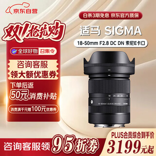 Sigma 18-50mm f2.8 dc dn sony e-mount half-frame mirrorless camera lens portrait landscape standard zoom lens large aperture professional grade