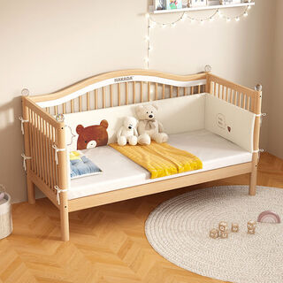 Yusenyi hakada baby splicing bed bedside widening bed children's bed splicing bed adult can sleep baby flat splicing authorized single bed 180x80m