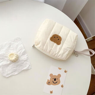 Wing fantasy outing diaper bag diaper bottle organizer bag diaper storage bag baby portable diaper cloth bag beige 23*20