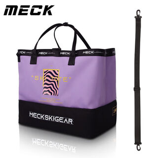 万纳包单板装备滑雪鞋背包大容量干湿分离防水旅游单肩手提包50 紫色