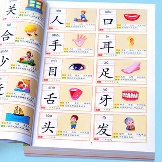 幼儿童识字大王3000字认知启蒙看图识字幼儿园语文识字教材小学生MM 识字大王1500字【起步+提高】2本