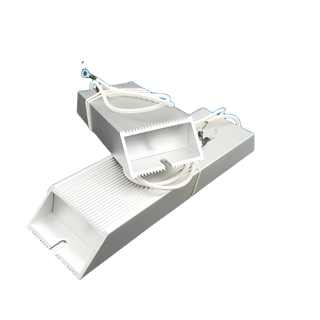 Shanghai yingfeng/yingding aluminum shell brake resistor/brake resistor box rxlg 50w-bru2.4kw-20kw power 200w 30 ohm