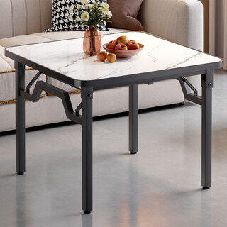 Shanshan wood art folding table household dining table small apartment dining table egg-breaking table outdoor table stall small table