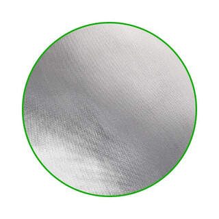 Floor insulation mat, barbecue fire blanket, outdoor camping mahjong table heater, insulation board, aluminum foil lawn fireproof cloth, large round double-sided aluminum foil insulation mat, diameter 90cm/thin