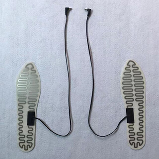 雪中行滑雪鞋电热鞋垫电热片.鞋垫加热片.暖脚宝.暖脚宝电热保暖.雪中行 内出线大码41-44码