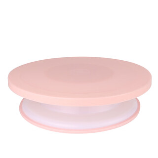 Rsrddy cake turntable cream decorating table home-made cake chiffon cake base rotatable birthday baking tool nordic pink