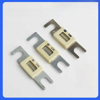 Car fuse 35a63a fuse fork bolt fuse holder ceramic fuse plug 35a