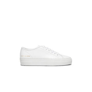 Common projects luxury women tournament super low-top platform sneakers white 20 | 40 eu