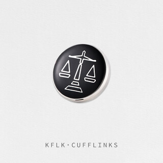 Kavlink (kflk) balance brooch high-end lapel pin button collar corner button suit clothing accessories men's badge lawyer breast buckle xz-k174 balance brooch 1 piece