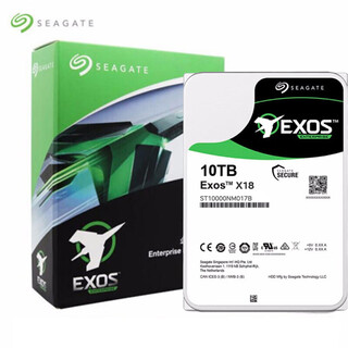 希捷Seagate/ ST10000NM017B 10t氦气银河企业级NAS机械硬盘10tb ST10000NM017B 质保五年 10TB