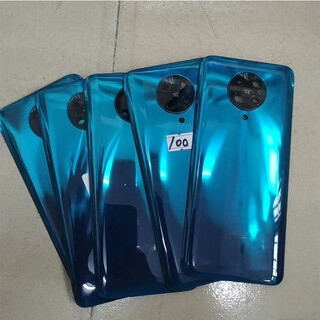 Suitable for redmi k30 back cover original disassembly k30proi battery back cover rear shell screen glass original mobile phone protection k30pro back cover sky blue 98 new disassembly original