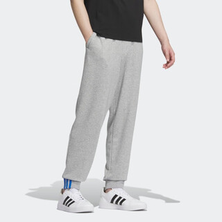 Adidas autumn and winter knitted terry warm casual sports sweatpants trousers ik2451 gray xl