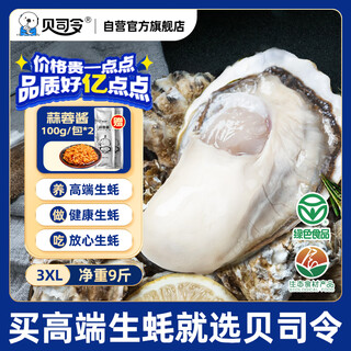 Bassling fresh rushan ecological oysters 3xl net weight 9jin jin is equal to 0.5kg 23-32 pieces straight from the source